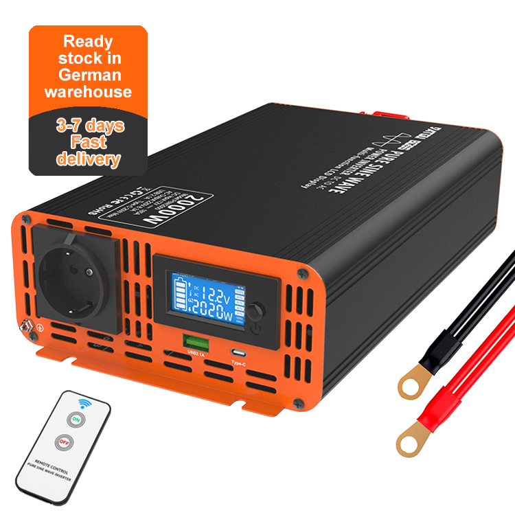 Power Inverter 12V 220V 4000W Continuous - Peak 4000W 12v 24V 48V Dc