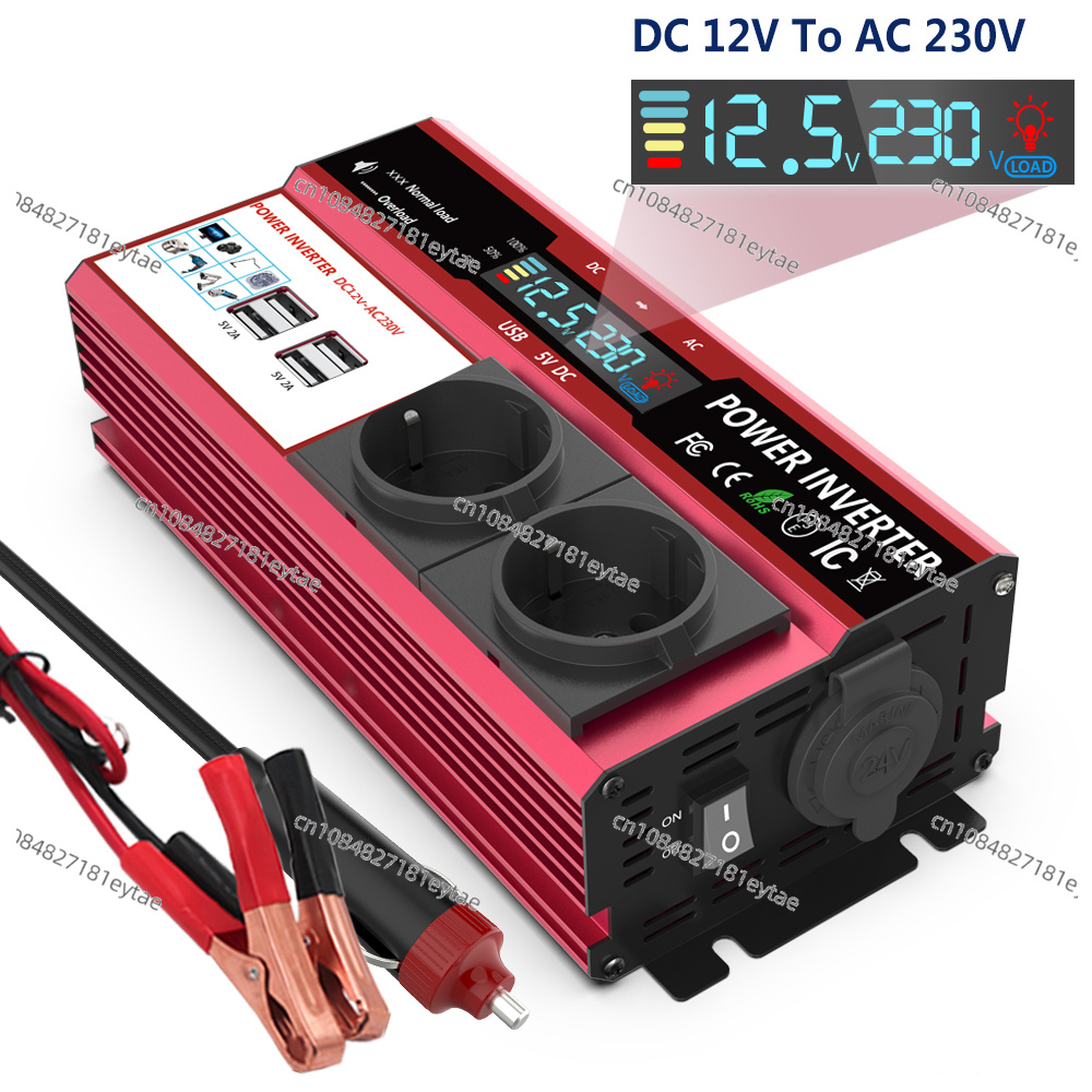 12V To 220V 4000W Peak Power I - đánh giá và giá Power Inverter 12V 220V 4000W Continuous