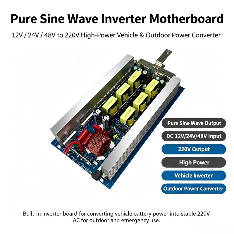 Pure Sine Wave Inverter Main B - đánh giá và giá Pure Sine Wave Inverter Board 24V 48V